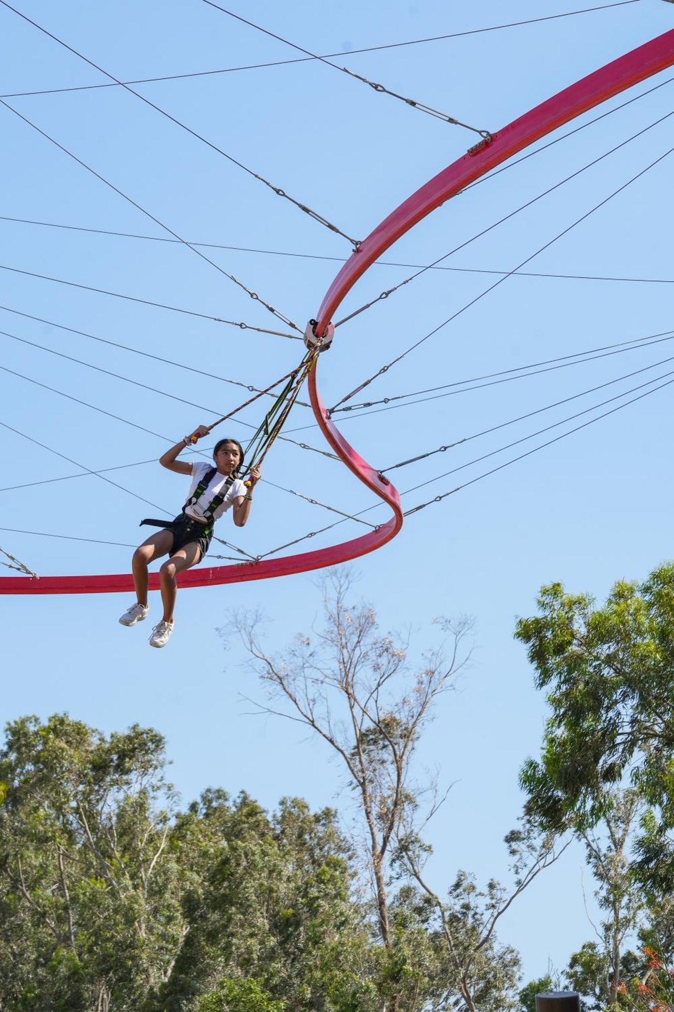 City Of Dreams Mediterranean - Integrated Resort, Casino & Entertainment Limassol Eksteriør billede The 100m long zip line at the Adventure Park
